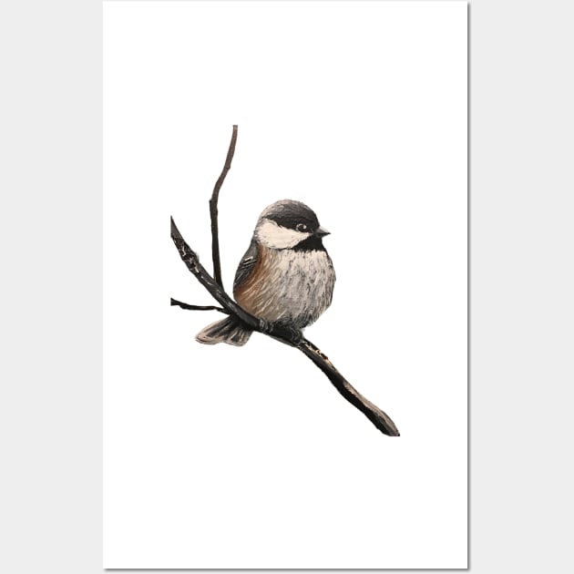 Chickadee Graphic Wall Art by SistersInArtN